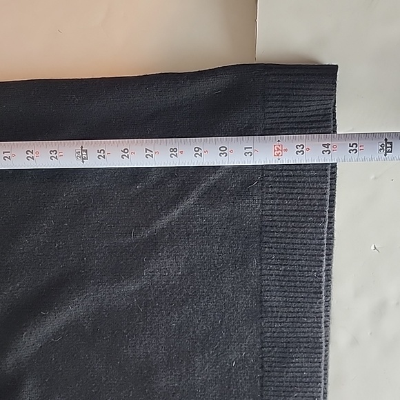 NWT Madewell Colorblock Sweater Dress Black Gray Brown Size M, Merino Wool - Picture 7 of 10